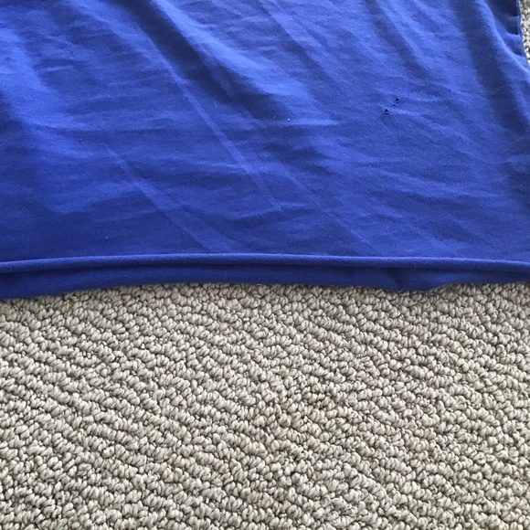 Navy Butterfly Cropped Tee - Picture 7 of 12